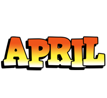 april sunset logo