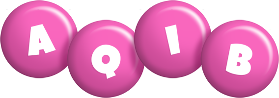 aqib candy-pink logo
