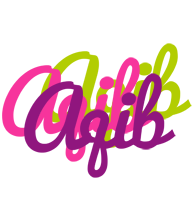 aqib flowers logo