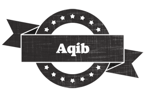 aqib grunge logo