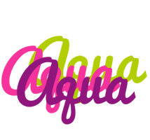 aqua flowers logo