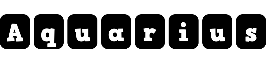 aquarius box logo
