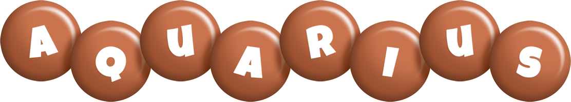 aquarius candy-brown logo