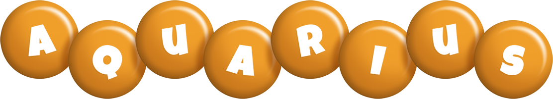 aquarius candy-orange logo