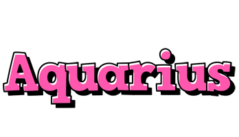 aquarius girlish logo