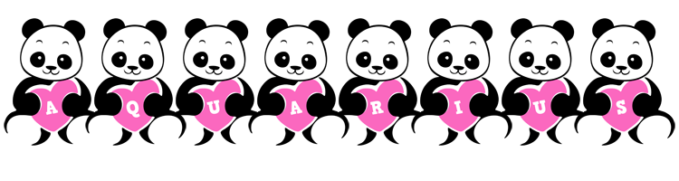 aquarius love-panda logo