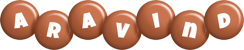 aravind candy-brown logo