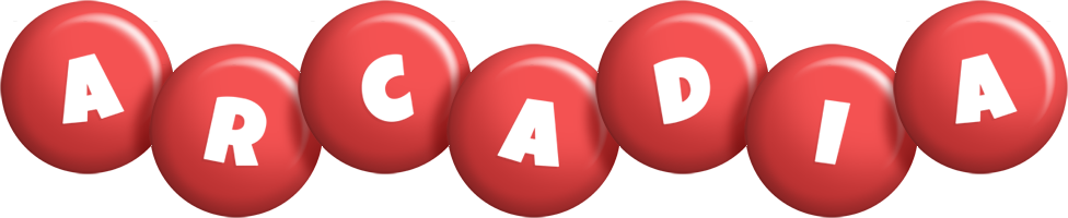 arcadia candy-red logo