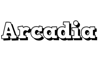 arcadia snowing logo