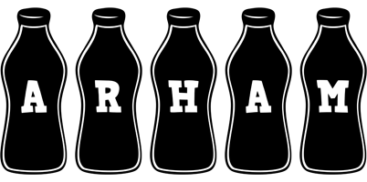 arham bottle logo