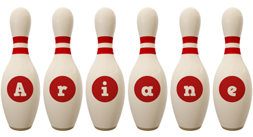 ariane bowling-pin logo