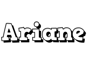 ariane snowing logo