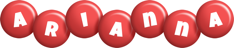 arianna candy-red logo