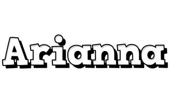 arianna snowing logo