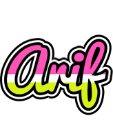 arif candies logo