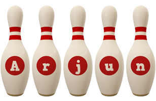 arjun bowling-pin logo