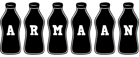 armaan bottle logo