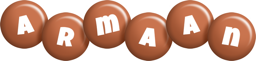 armaan candy-brown logo