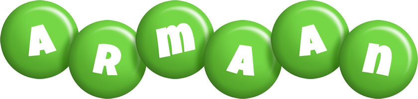 armaan candy-green logo