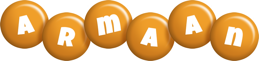 armaan candy-orange logo