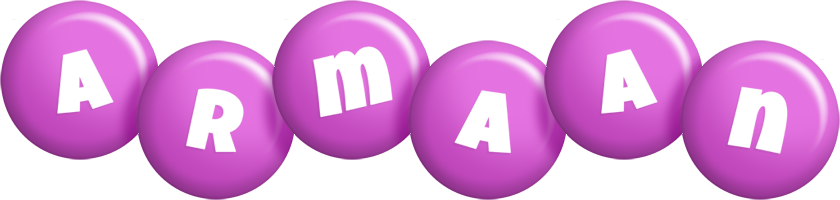 armaan candy-purple logo