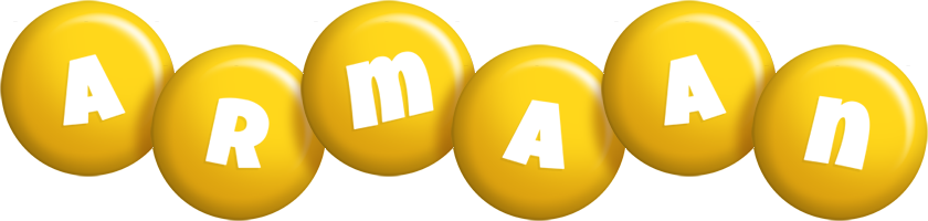 armaan candy-yellow logo