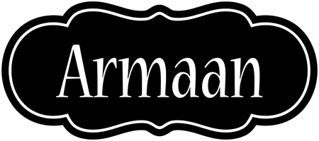 armaan welcome logo