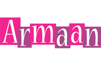 armaan whine logo