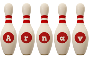 arnav bowling-pin logo