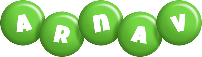 arnav candy-green logo