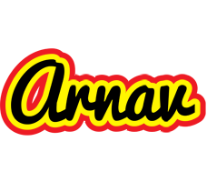 arnav flaming logo