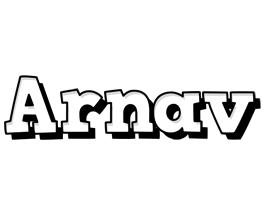 arnav snowing logo