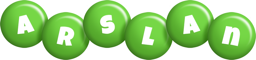 arslan candy-green logo