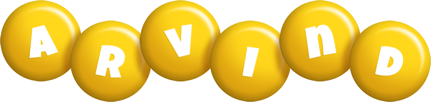 arvind candy-yellow logo