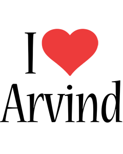 arvind i-love logo