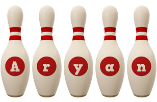 aryan bowling-pin logo