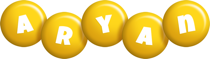 aryan candy-yellow logo