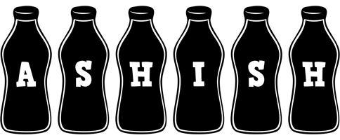 ashish bottle logo