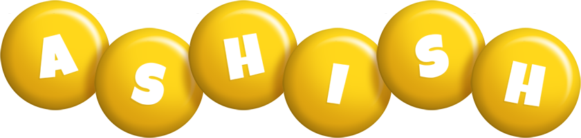 ashish candy-yellow logo