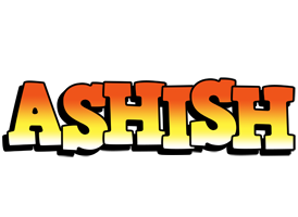 ashish sunset logo