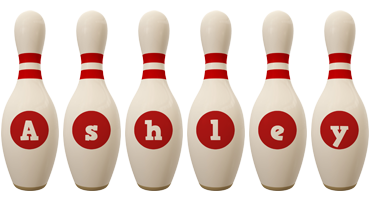 ashley bowling-pin logo