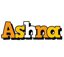 ashna cartoon logo