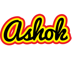 ashok flaming logo