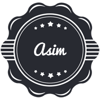 asim badge logo