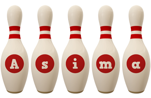 asima bowling-pin logo