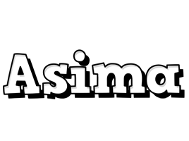 asima snowing logo