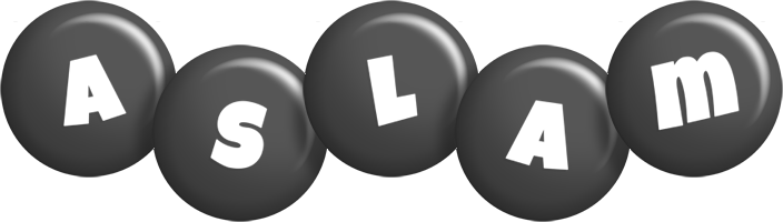 aslam candy-black logo