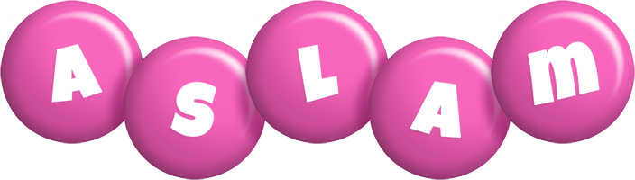 aslam candy-pink logo