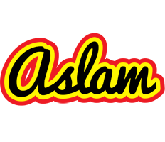 aslam flaming logo