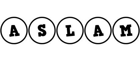 aslam handy logo
